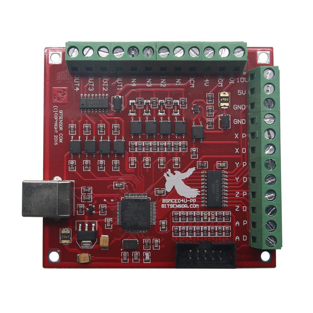 Mach3 Usb Cnc Controller 4 Axis 100Khz - CNC USB MACH3 100kHz ブレイクアウトボード 4軸インターフェースドライバー