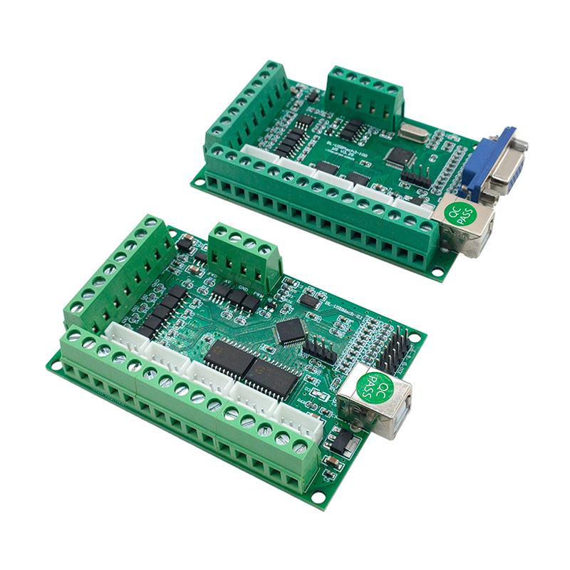 5 Axis Cnc Breakout Board Interface Mach3 - 1 個モータードライバーボード CNC USB MACH3 100Khz