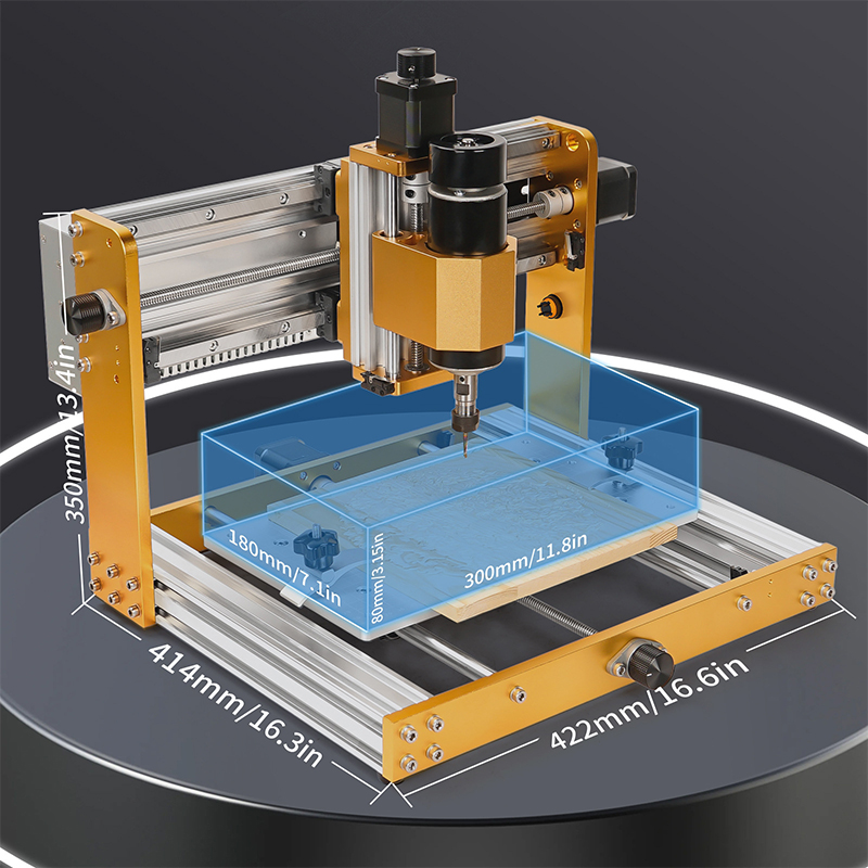 3018 PRO MAX CNC 3軸木材彫刻機。500Wの - Cnc 3018 Pro Max Metal のレビューと価格