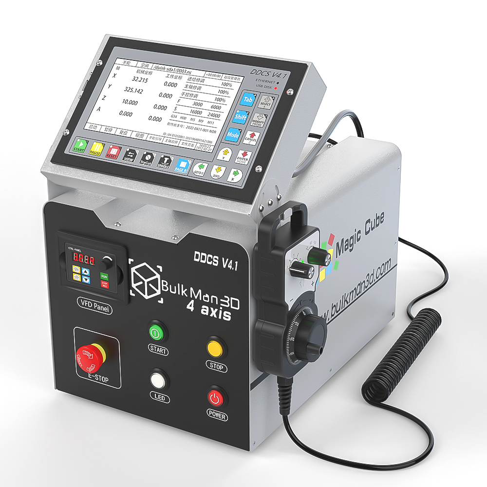 BulkMan3D 1500x1500 OX MAN CNC - Ddcs V4.1 4 Axis Cnc Offline Controller のレビューと価格