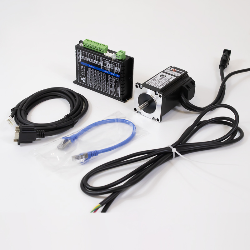 RS485通信ハイブリッドキット 57mm 2相DC閉ループ - Nema 23 Closed Loop Stepper Motor Driver Kit のレビューと価格