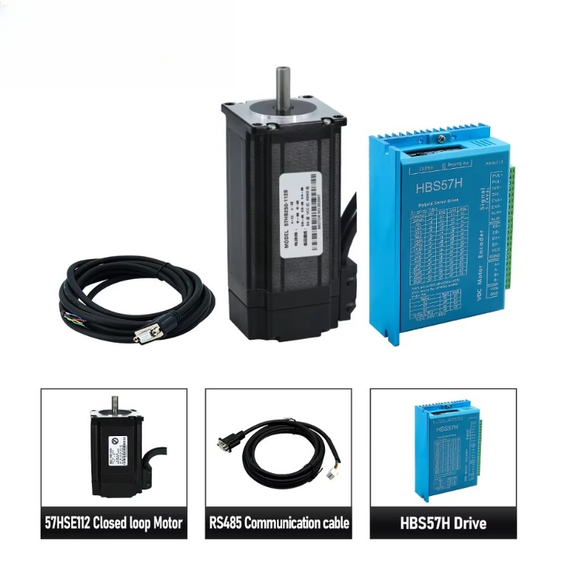 HLTNC 57 Nema23 57HS112mm 2相 3 - Nema 23 Closed Loop Stepper Motor Driver Kit のレビューと価格